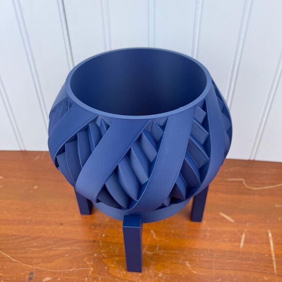 The Silvio, Indoor Flower Pot, Houseplants, Planter Drip Tray - Picture 3 of 12